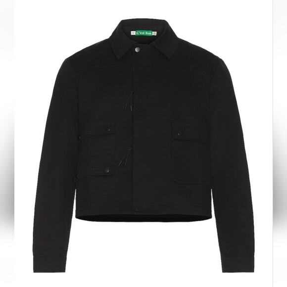 Cest Bon Griot Jacket in Black Men Size Medium - Picture 1 of 9
